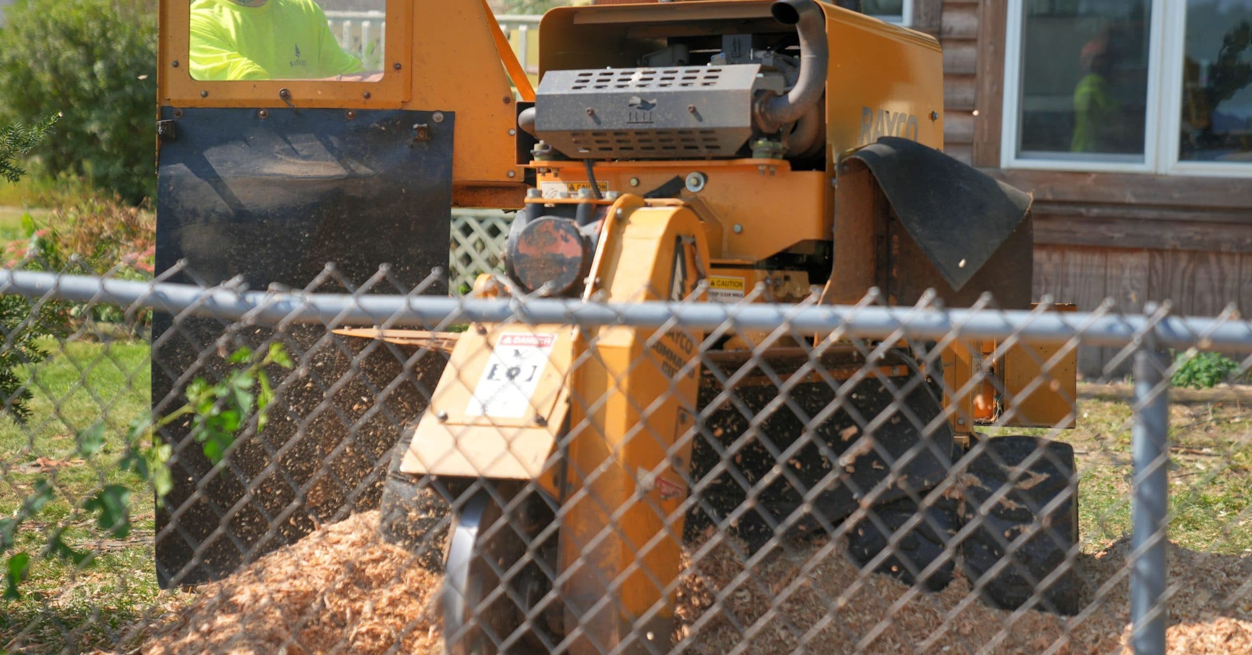 stump grinder